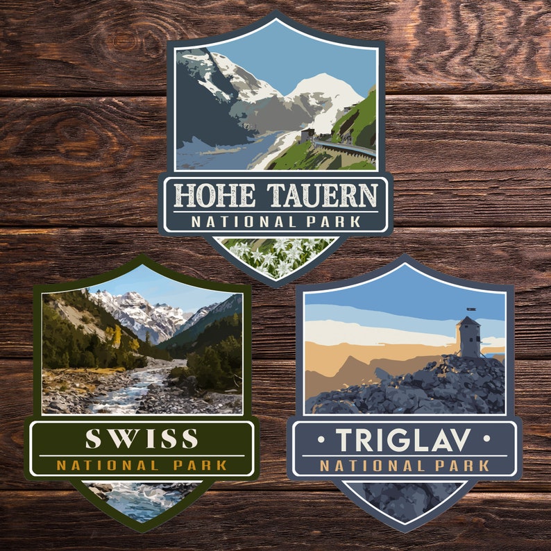 Swiss National Park Sticker (switzerland) [EU] - Adventure Travel ...