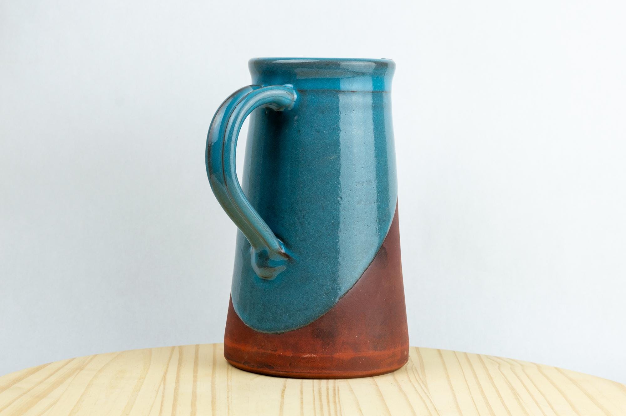 Table Pitcher Table Pitcher in Emerald. 36oz Wheel Thrown Pitcher. - Etsy