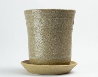 Tall Sandstone Flowerpot