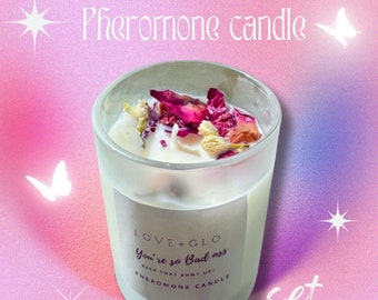 Pheromone candle - set the mood- attraction fragrance candle