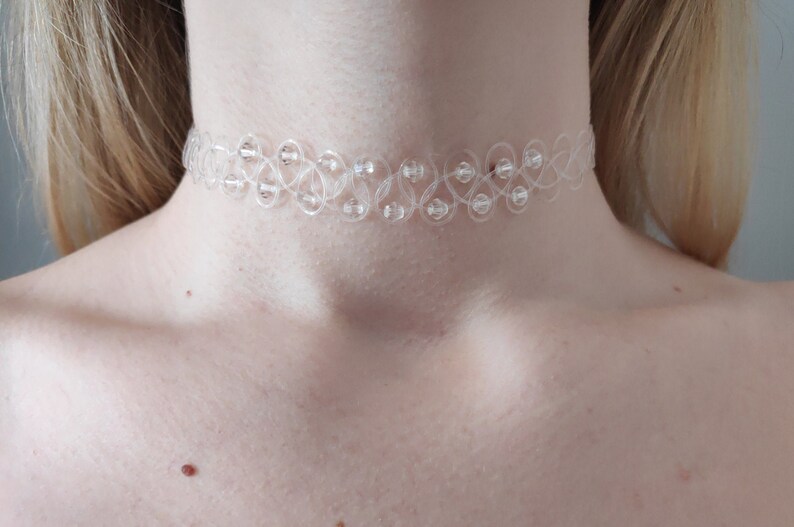 Vintage Stretch Choker Neklace Lady Girl Tattoo Punk Retro Gothic Elastic Pendants