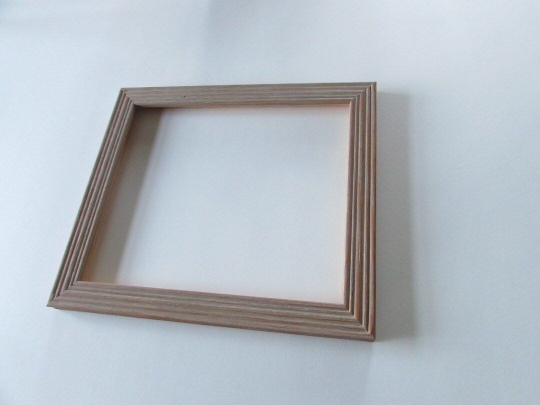 Picture Frame Frame Brown Frame Wood Picture Frame Custom Etsy