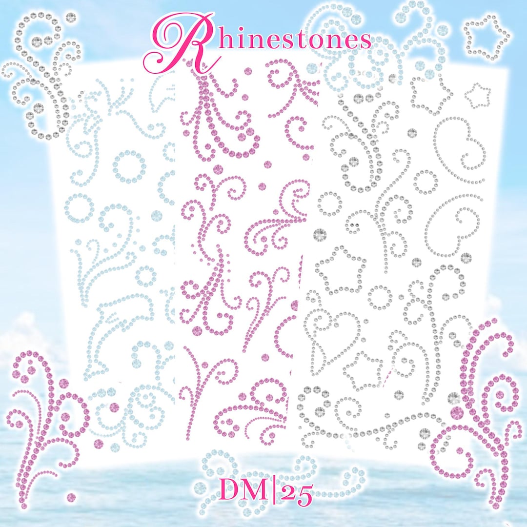 Rhinestones - Etsy