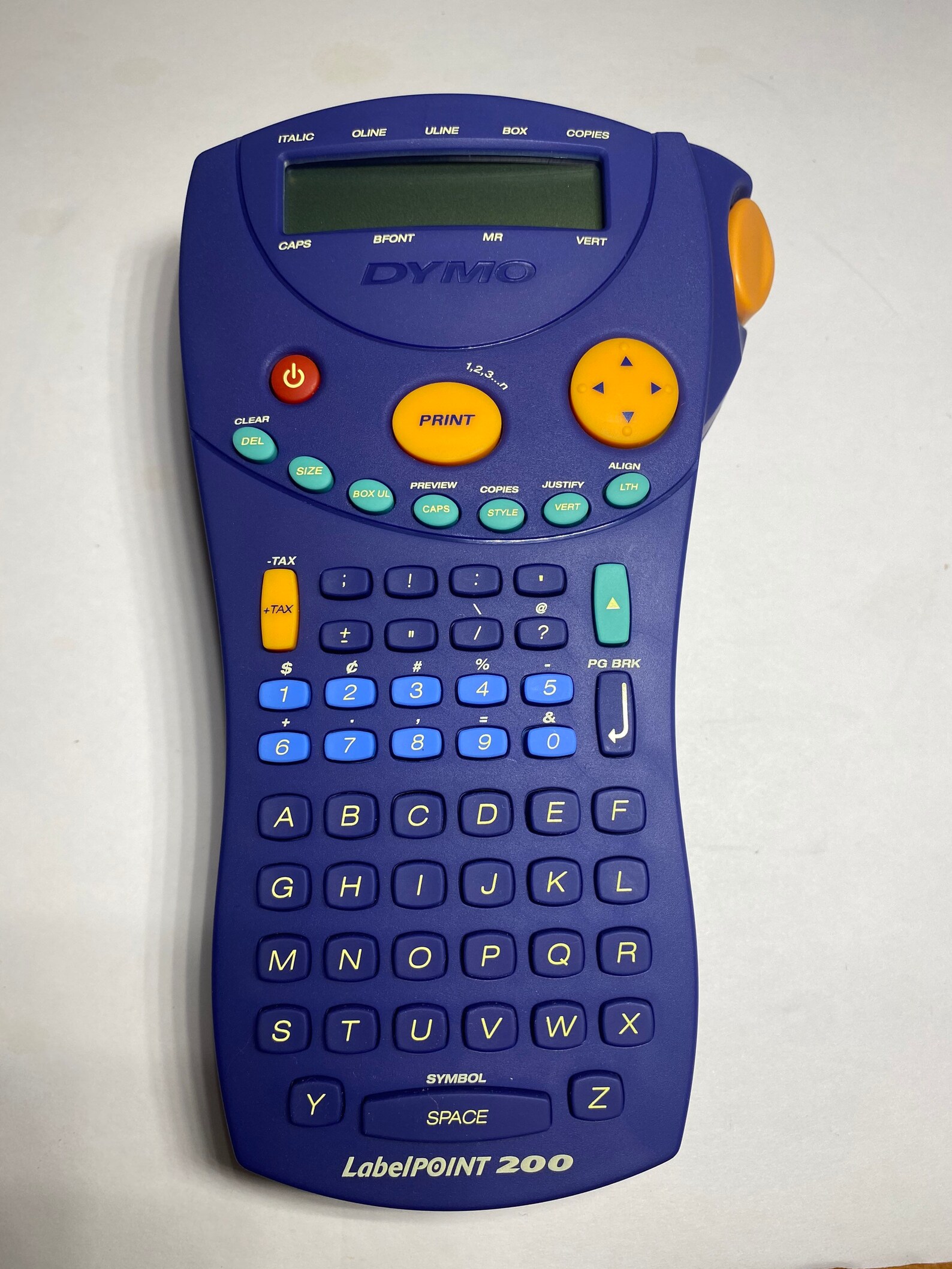 Dymo LabelPoint 200 Electronic Handheld Label Maker Printer Etsy