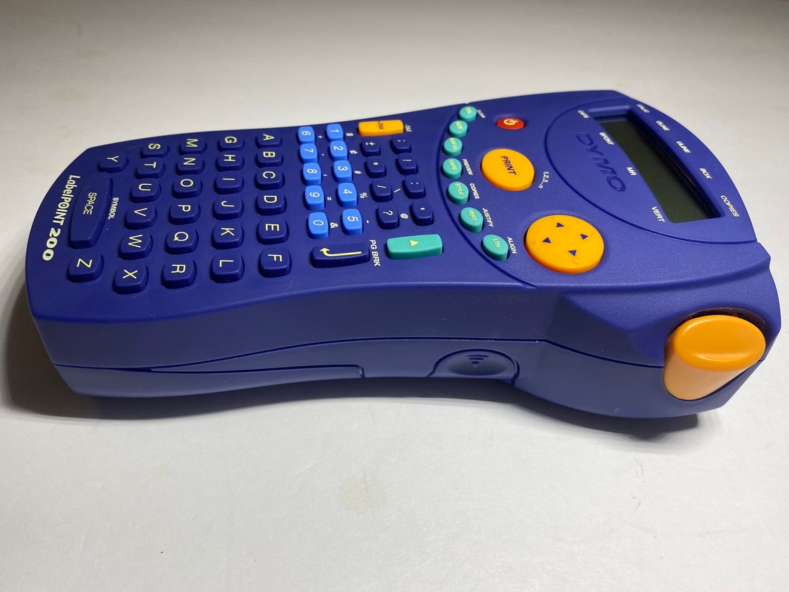 Dymo LabelPoint 200 Electronic Handheld Label Maker Printer Etsy