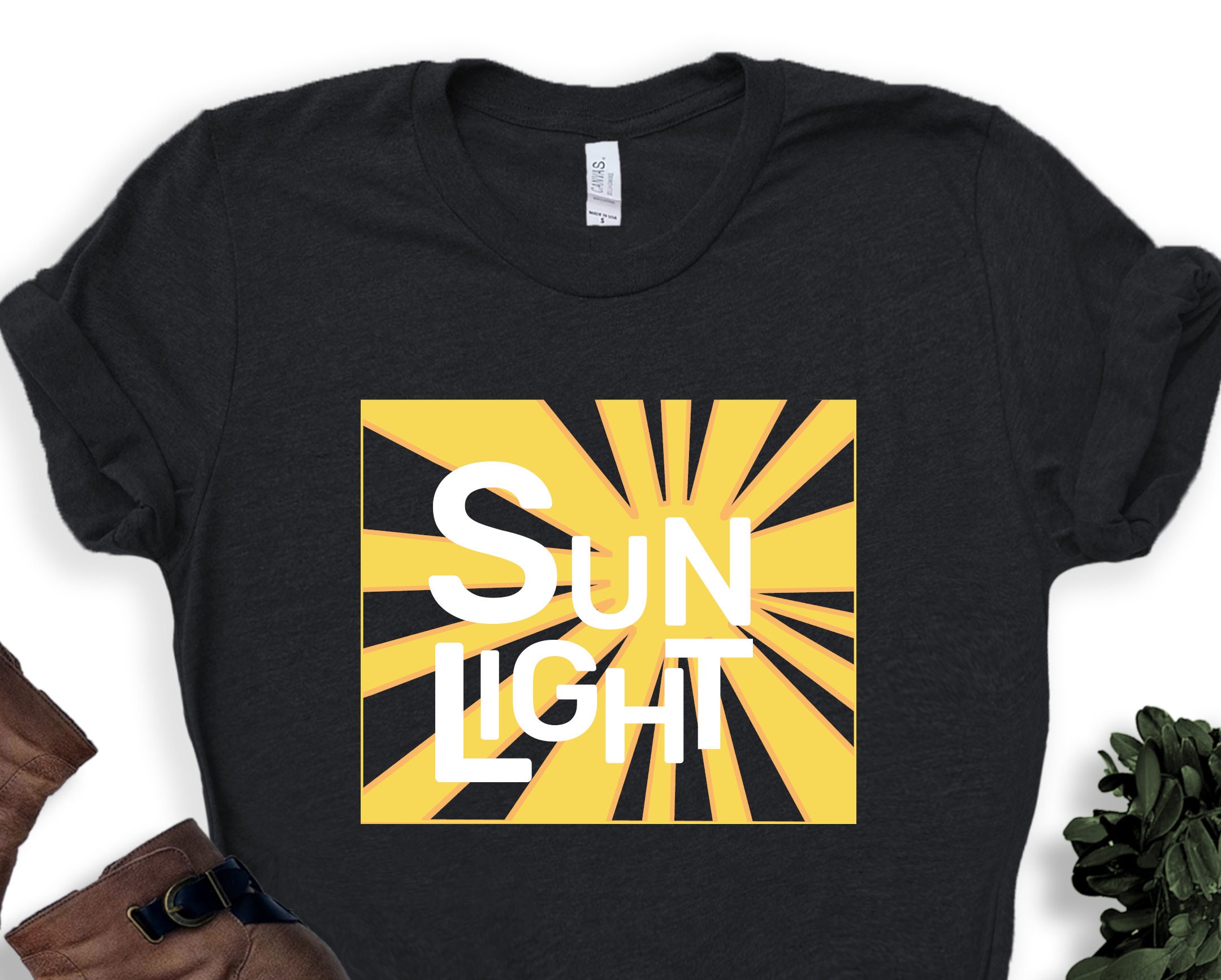 Sunlight T Shirt Sunshine shirt Positive Shirt Daylight Etsy