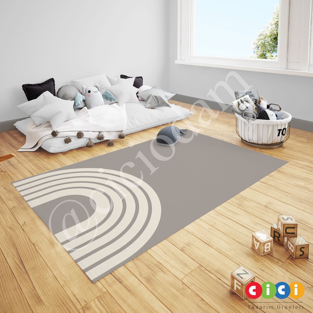 Baby Rooom Rugs Rainbow Rug, Baby Boy and Girl Kids Room Rug, Nursery Room Rug ...