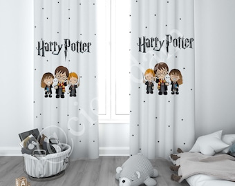 Harry Potter™ Enchanted Night Sky Sheer Curtain