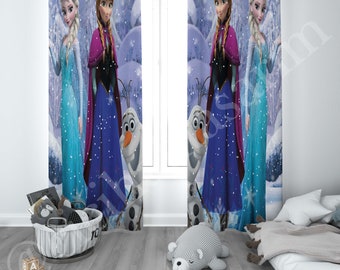 Signaal schroef tsunami Elsa curtains - Etsy Nederland