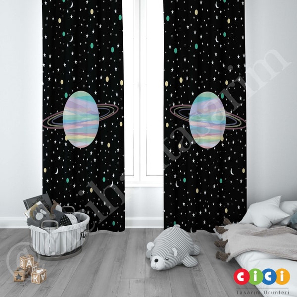 Space Curtains Etsy