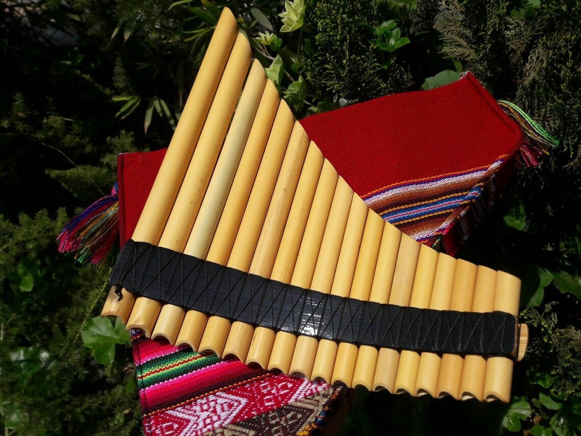 Native American Flute Pan Flute Pipes Professional Tuned in G Etsy
