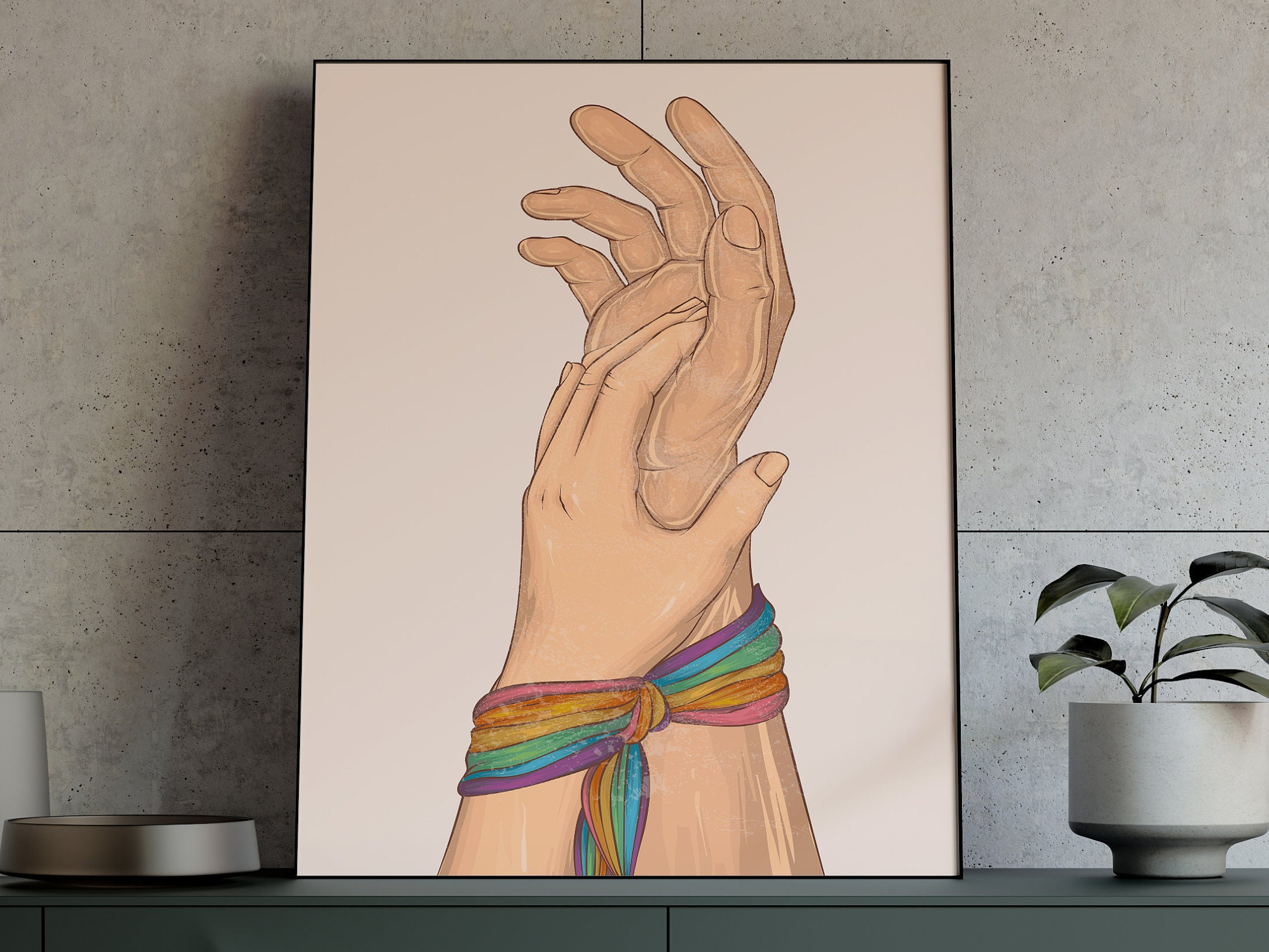 LGBTQ Pride Wall Art LGBT Wall Fine Art Print Romantic Wall | Etsy