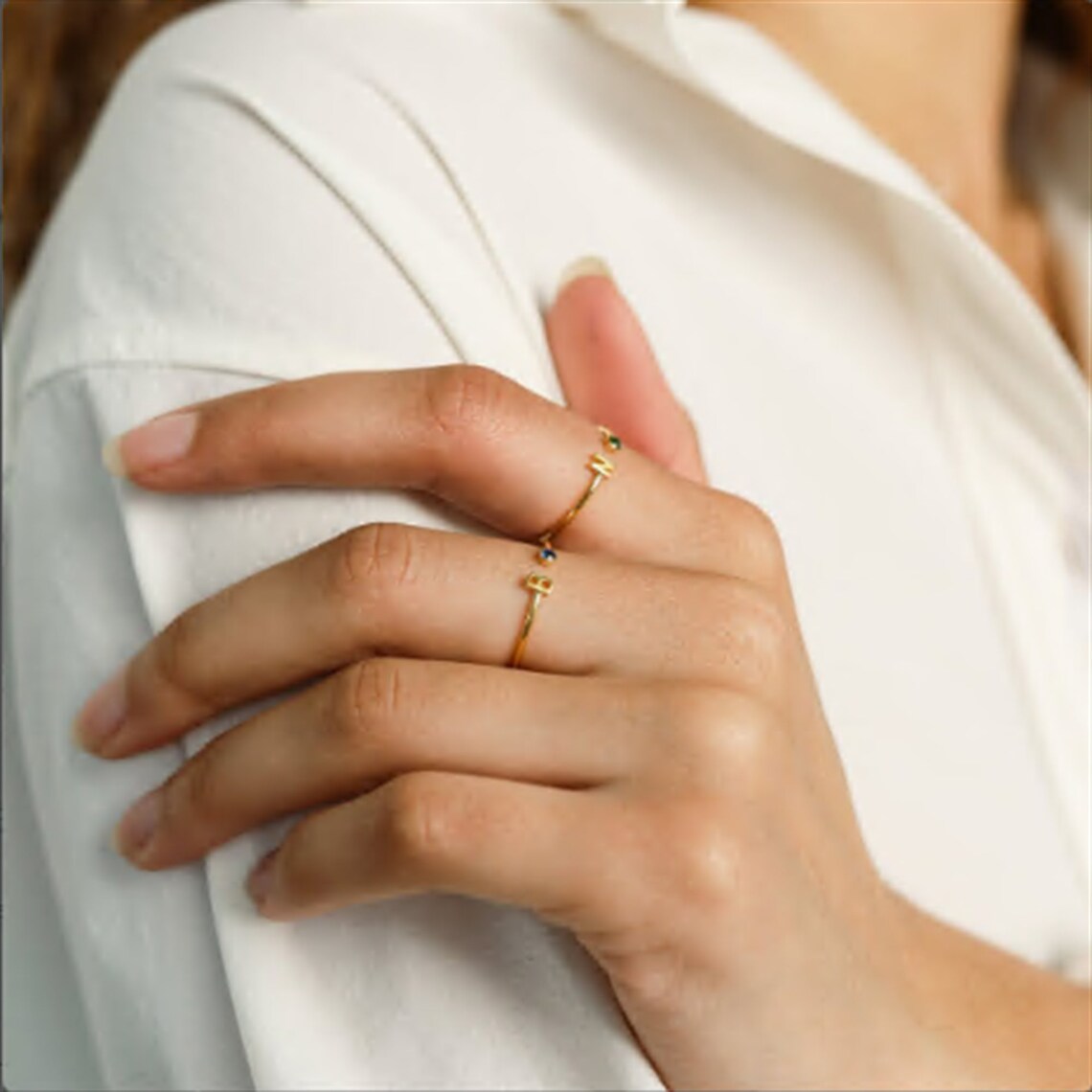 caitlyn minimalist handwriting ring caitlyn minimalist handwriting ring