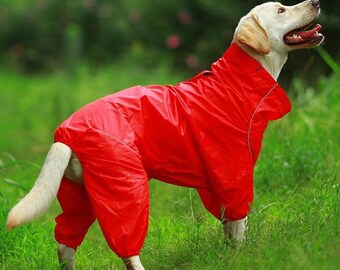 extra large dog raincoat