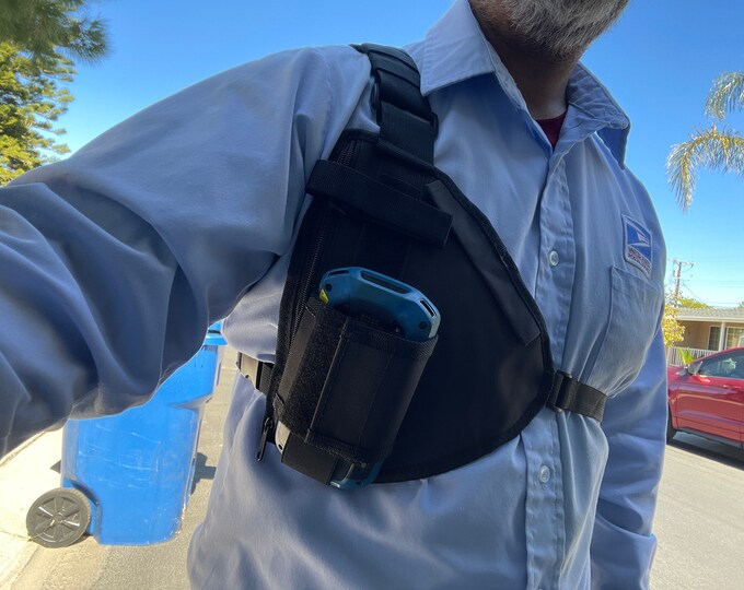 Chest USPS Scanner Holster Mail Carrier Accessories Etsy UK