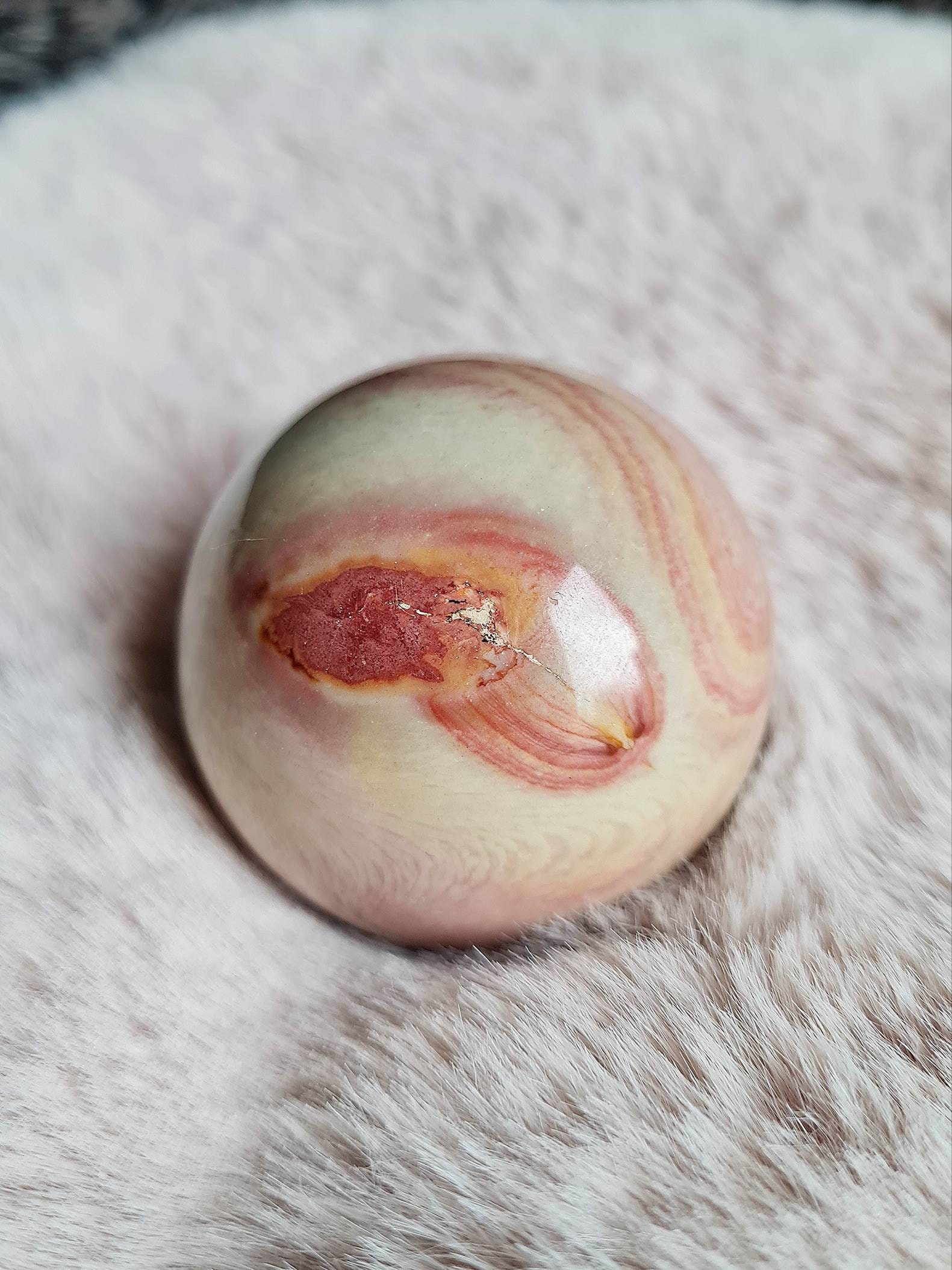 Sphère Minérale Pierre Naturelle Jaspe Polychrome