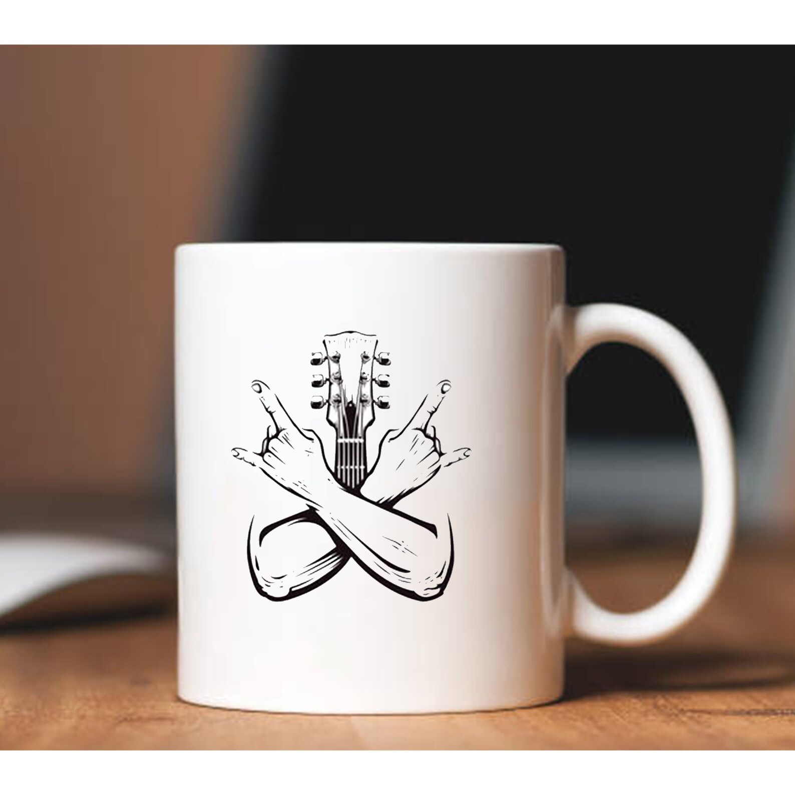 Guitar Gift Guitar Mug Funny Guitar Gifts for Men Him Dad