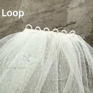 Crystal veil Glitter fingertip veil Sparkly cathedral veil Bridal veil with crystals One tier veil with lettering Mid length veil afbeelding 8