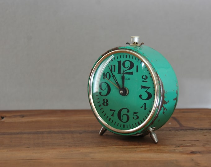 Working vintage mechanical Alarm Clock Table Clock for Home Etsy