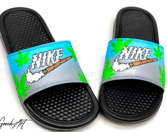 custom nike slippers