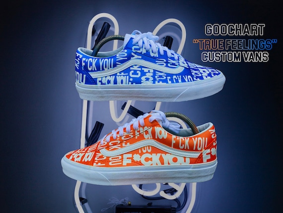 Custom Vans Old Skool true Feelings 
