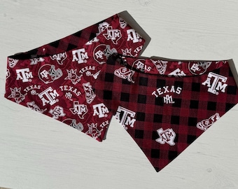 TAMU Texas A&M Univeristy Dog Bandana