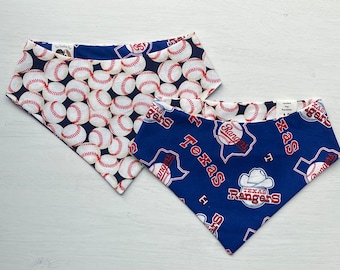 Texas Rangers Dog Bandana