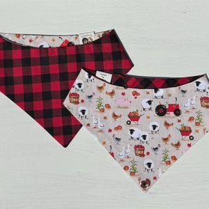 Fall Farm Dog Bandana