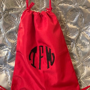Personalized drawstring bags, 13.5x17” drawstring bag, custom gym, school, diaper bag, daycare bag, kids everyday bag, sports, camping, trip
