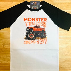 Monster Truck are my Jam, monster truck lovers, men and boys monster truck