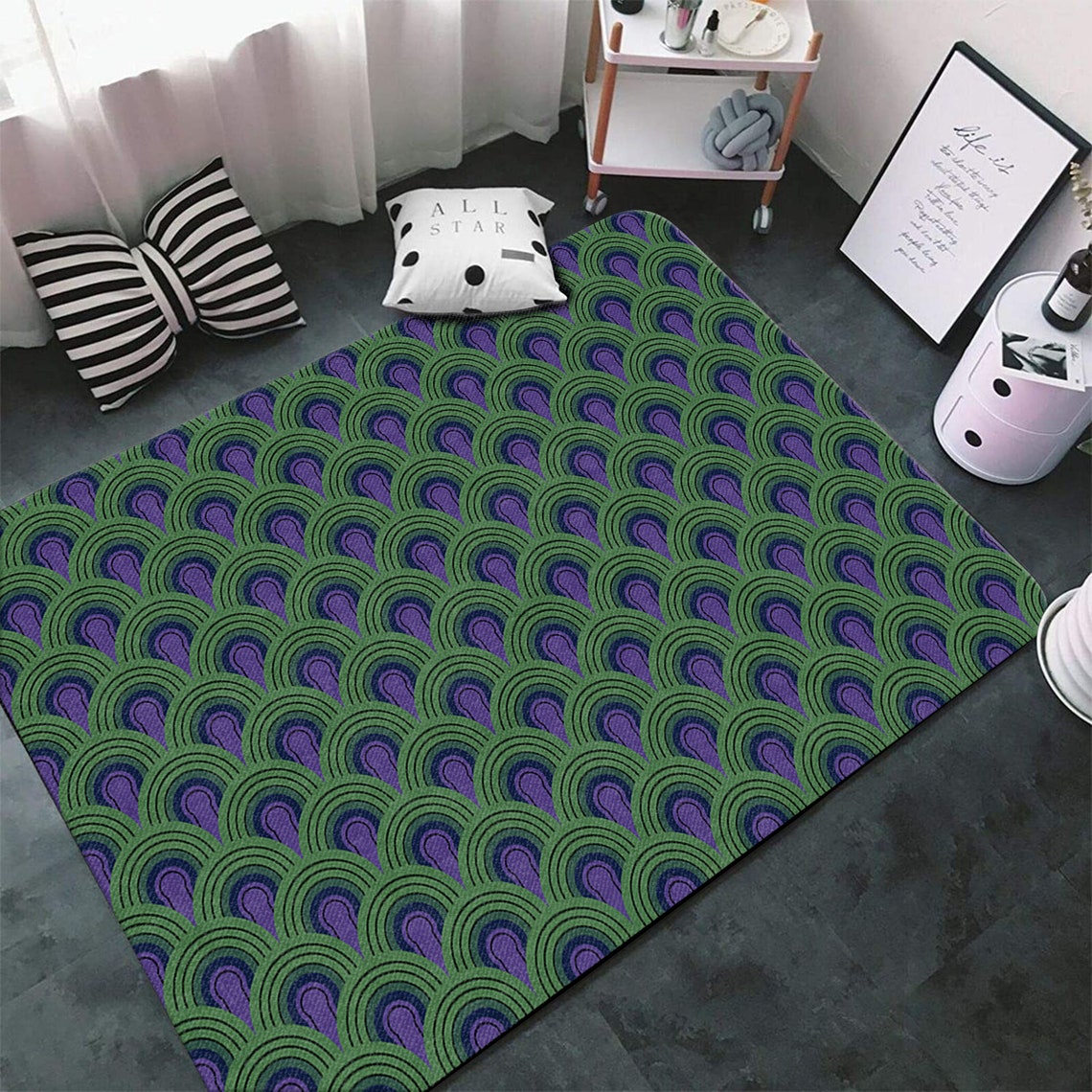 The Shining Overlook Hotel Carpet Area Rug The Shining Etsy