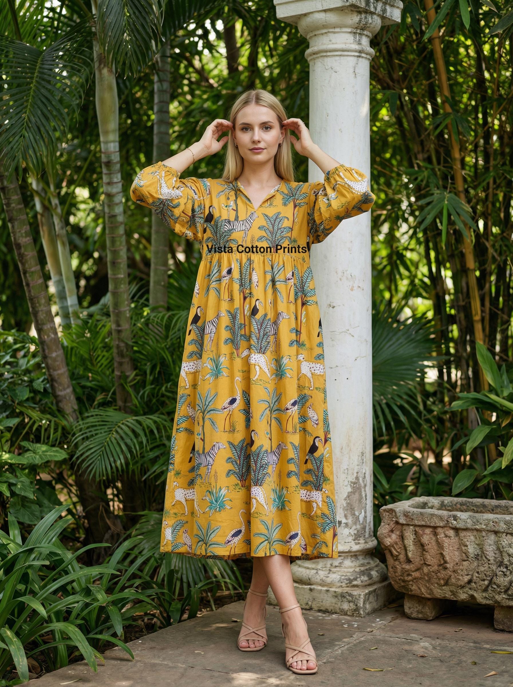 blue dress for baby girl Apollo 70s Boho Maxi Dress | Sunflower Yellow