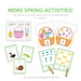 Preschool Spring Math Activity - Printable Easter Egg Counting Game - Etsy