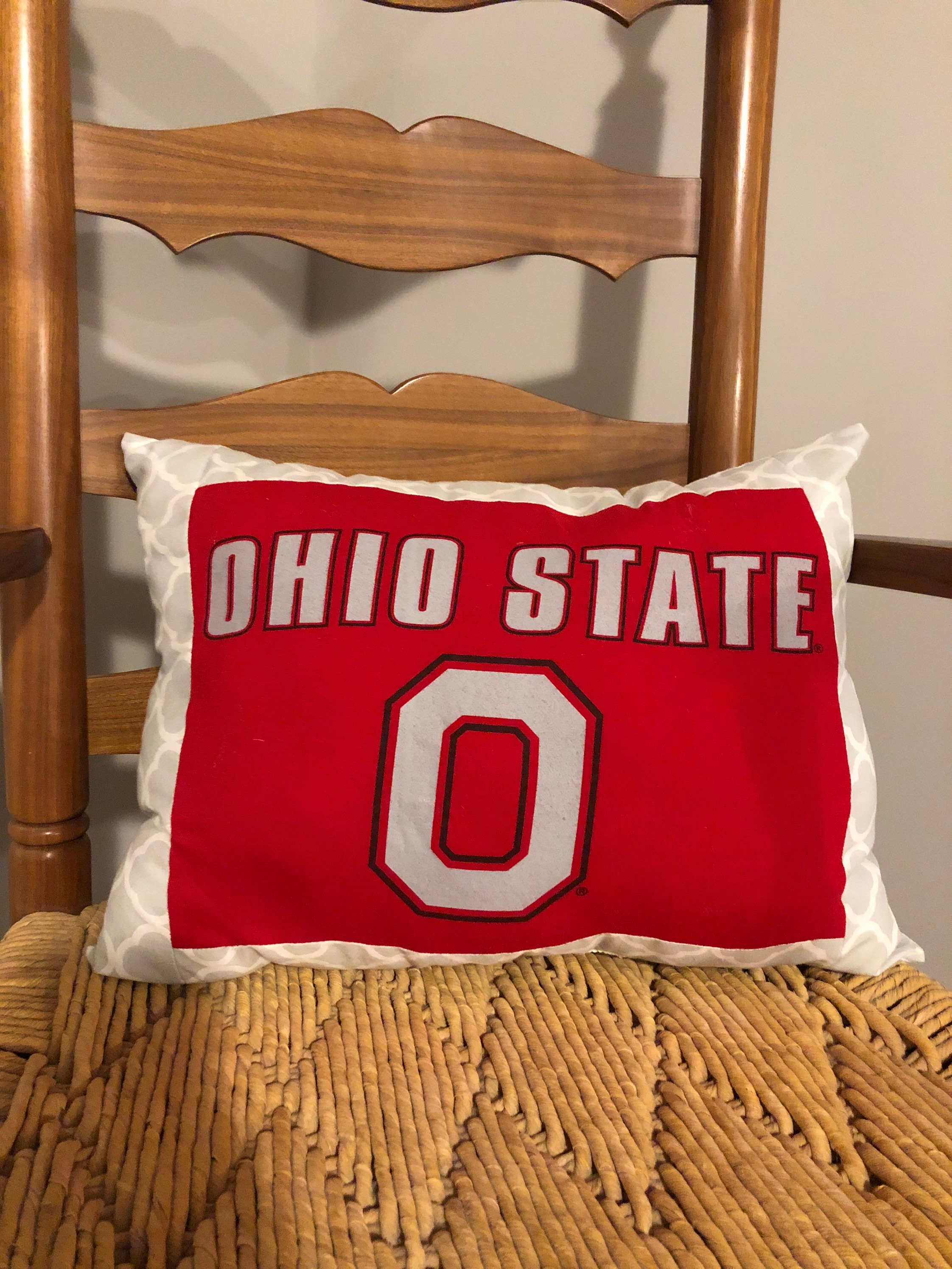 Ohio state decorative pillow Etsy