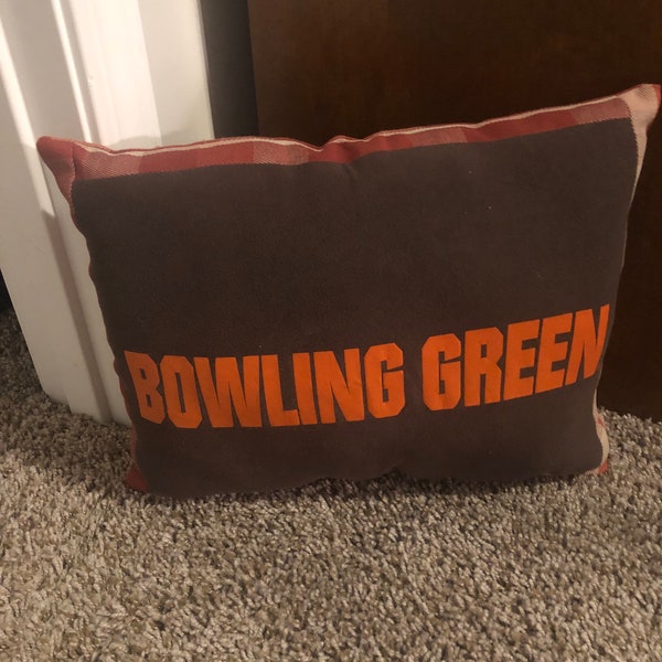 Bowling Green decorative pillow