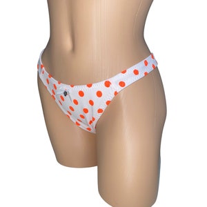 Neon Dots Gaff Thong - Full Support - Transgender Lingerie - Tuck it - MTF.