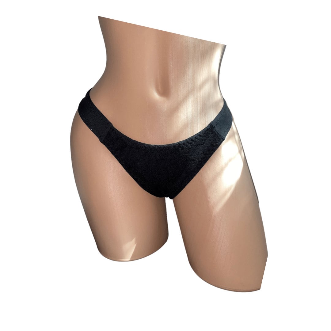 Gaff Panty With Hiding Tube For Tucking, Crossdressing And Trans-Women,  Black