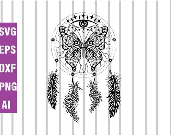 Download Dream Catcher Dreamcatcher Butterfly Etsy