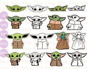 Download Baby Yoda Cricut Etsy