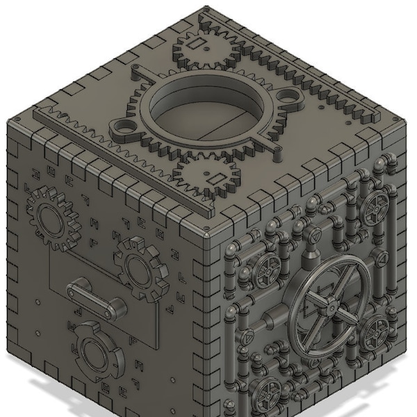 Puzzle box No. 1 - STL Dateien & Montageanleitung