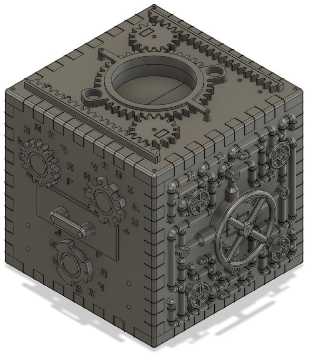 STL file Puzzle Box - Centrifugal Force Puzzle 🧩・3D printer design to download・Cults