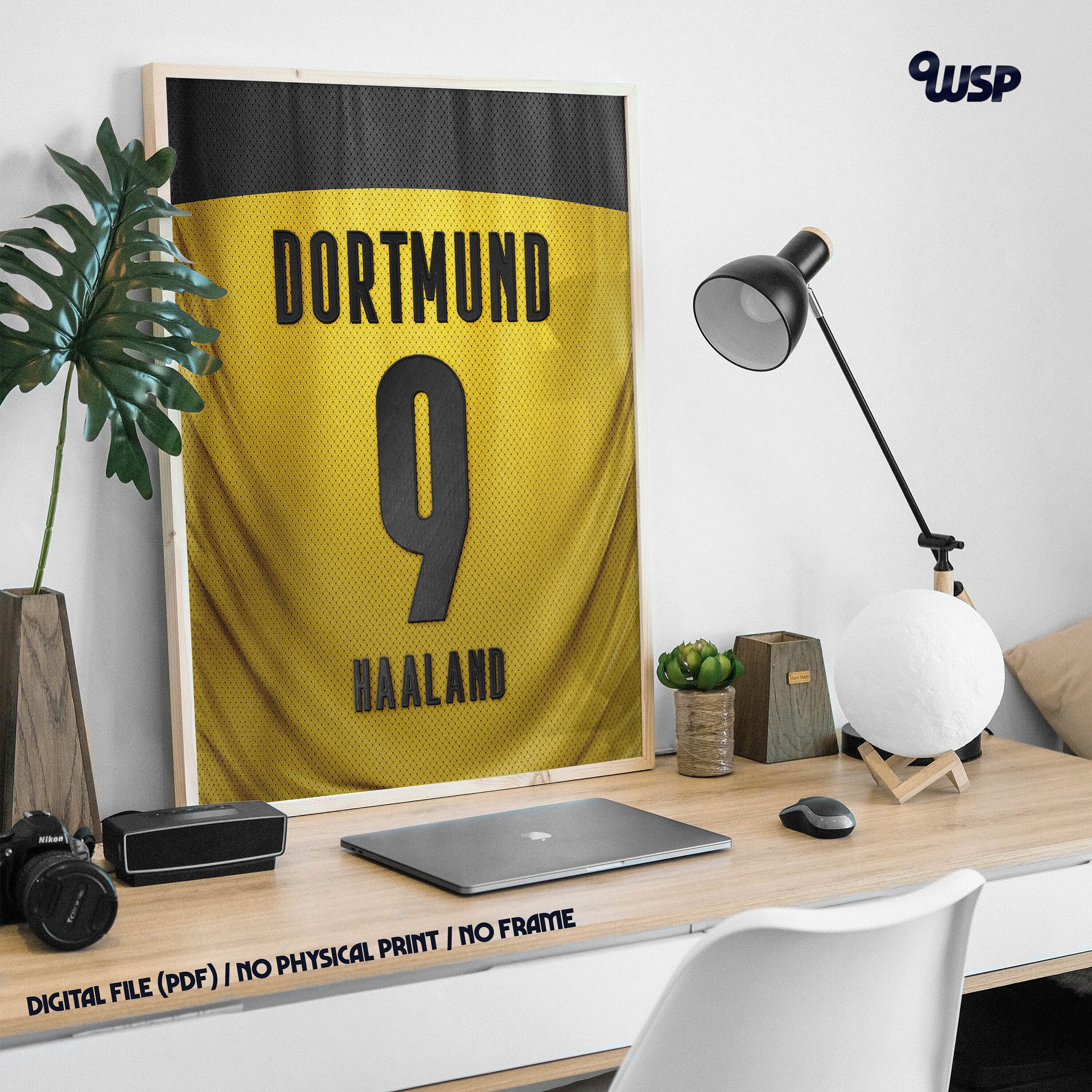 Haaland Dortmund Art - Etsy