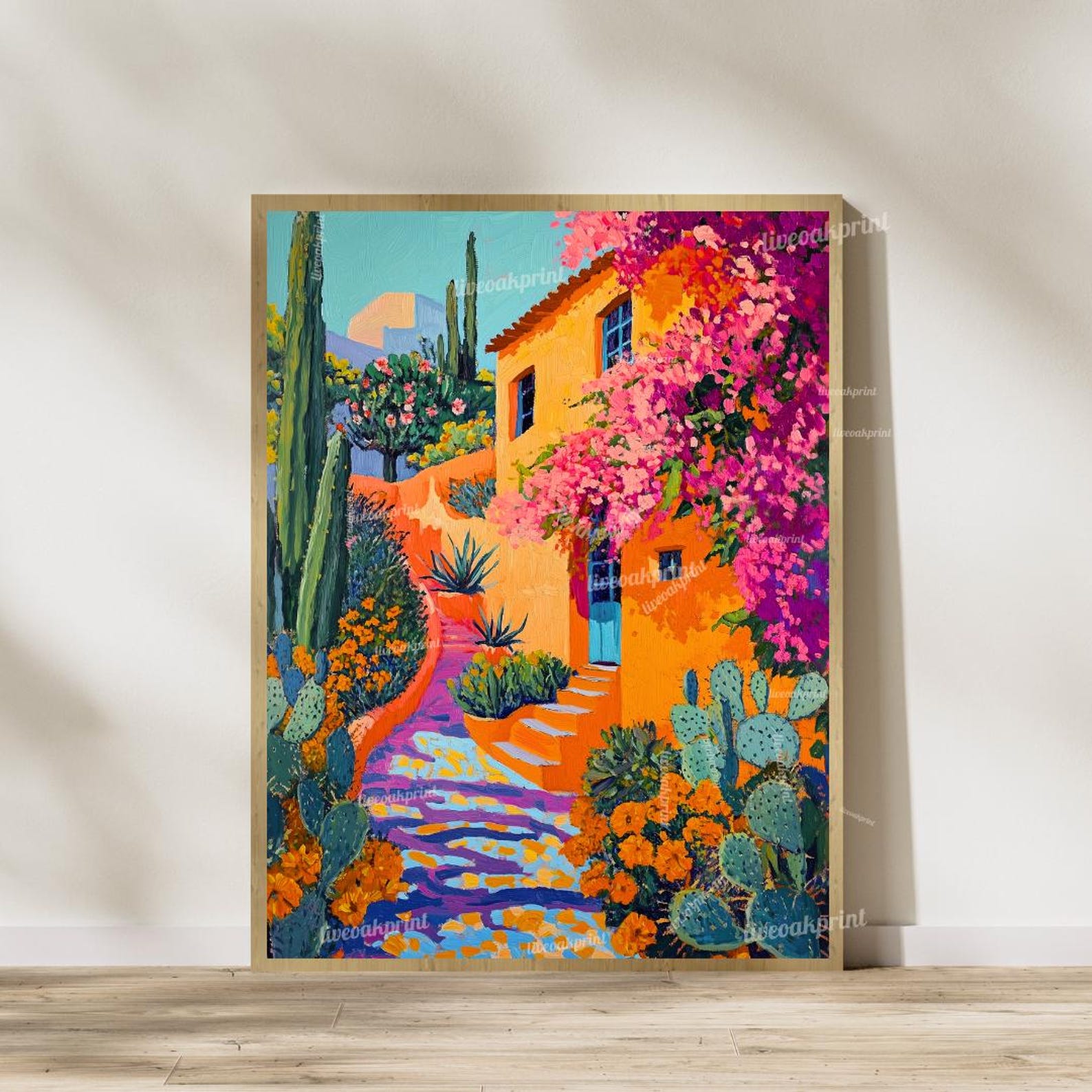 Set of 2 Mexican Wall Art - Mexico Wall Decor Set of Two - Mexico ...