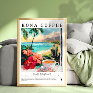 Hawaiian Coffee Sign - Etsy