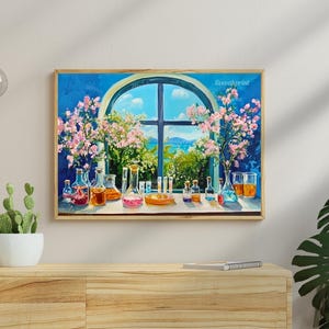 Arte mural &quot;Sueños de banco de laboratorio&quot;: impresión artística científica, decoración de pared de laboratorio, ideas de regalo para la facultad de medicina, regalo para científicos, biólogos, química.