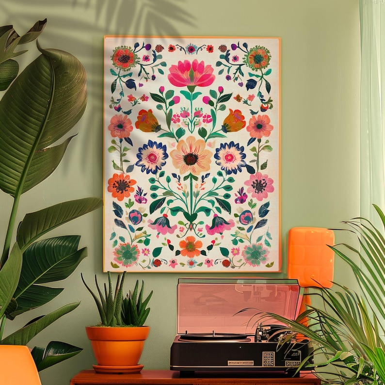 Mexican Wall Decor - Vintage Mexican Art for Kitchen Art Print Vintage ...