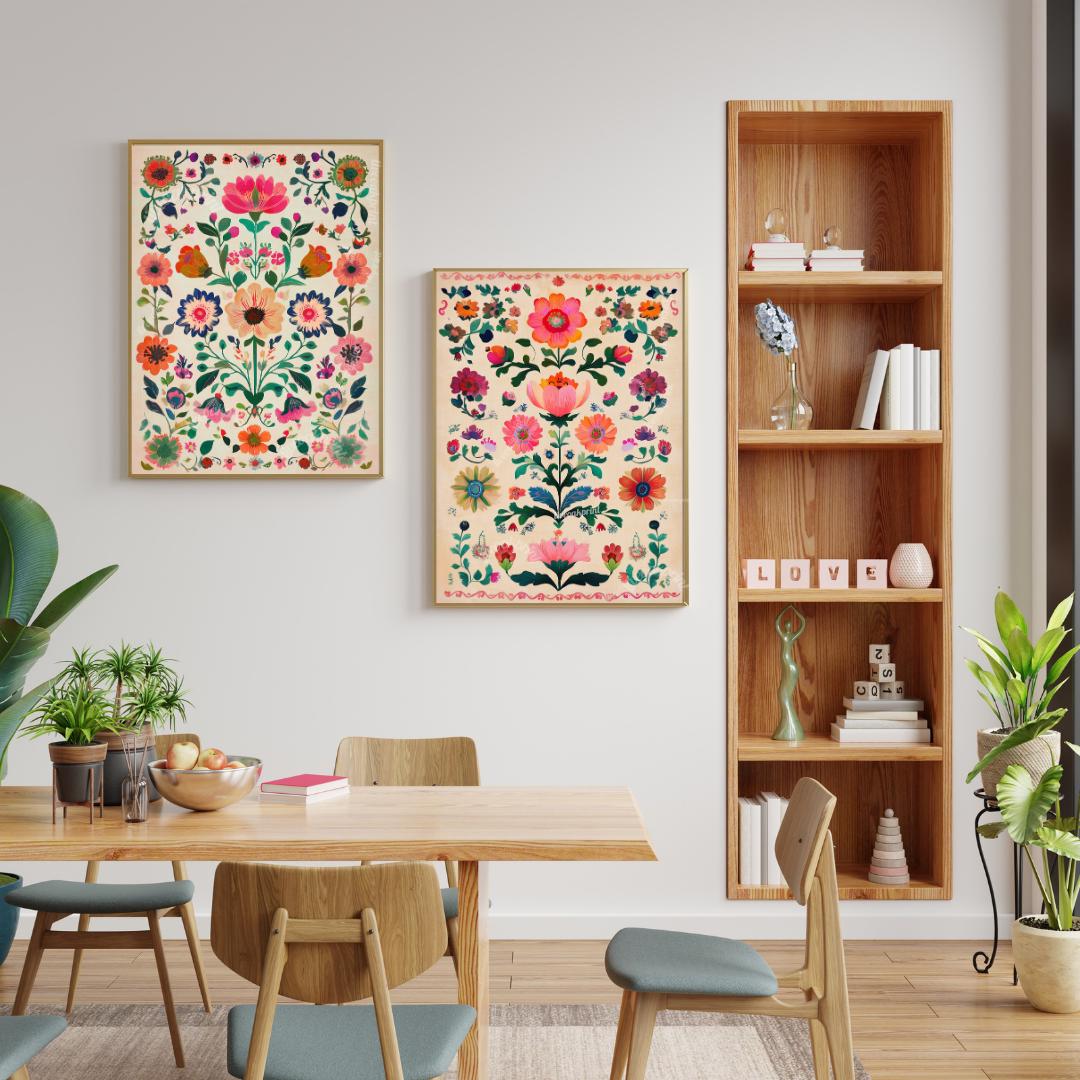 Set of 2 Mexican Art Prints - Mexican Wall Art - Mexico Wall Decor ...