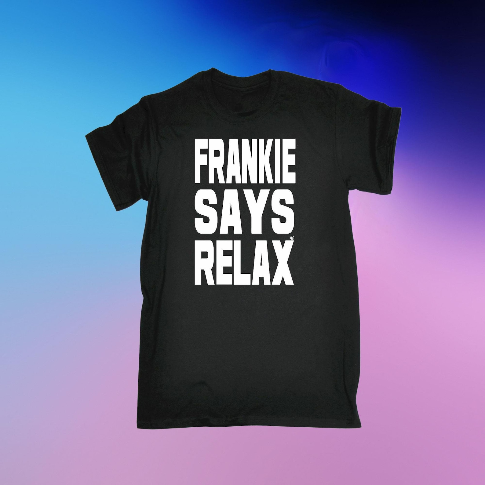 Frankie Says Relax MENS T Shirt Ross Geller T shirt Frankie Etsy