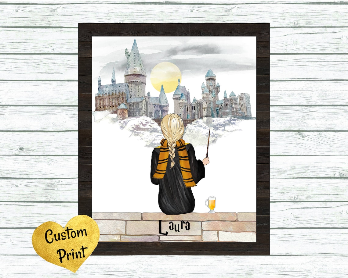 Harry Potter Print Harry Potter Gift Friendship Print | Etsy