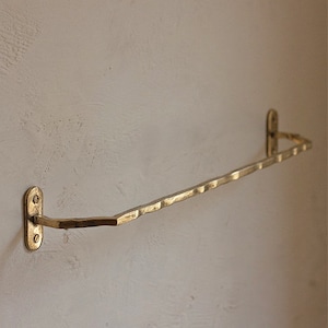 Brass/Antique Brass Towel Bar - Towel Bars, Racks, Hooks